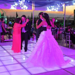 Ilumnacion ambiental Banda Mineros Show