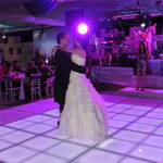 Pista de baile iluminada Banda Mineros Show